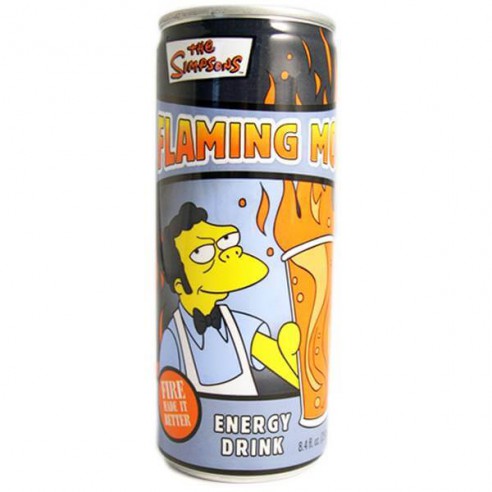 The Simpsons Flaming Moe Energy Drink 355 ml
