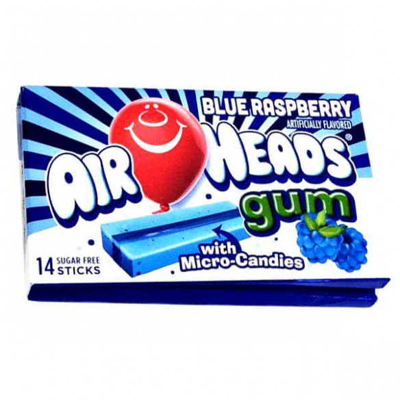 Airheads Bubble Gum Blue Raspberry 34 g