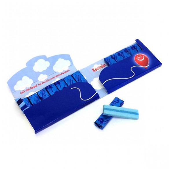 Airheads Bubble Gum Blue Raspberry 34 g