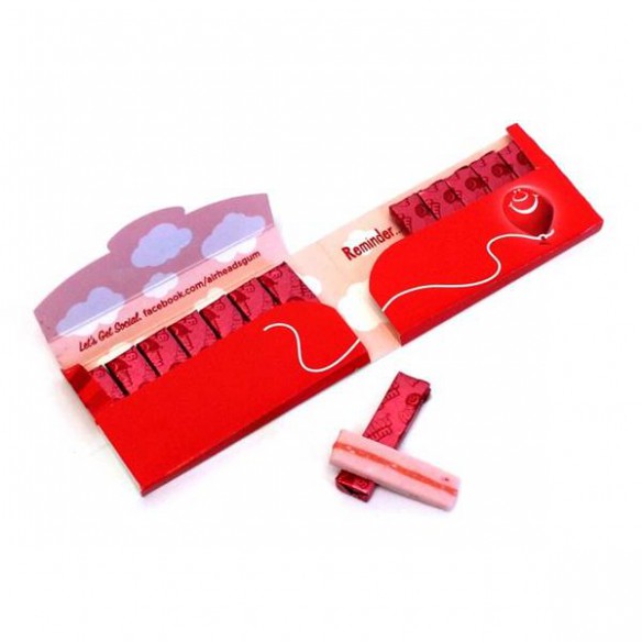 Airheads Bubble Gum Cherry 34 g