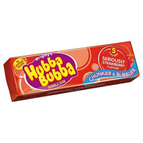 Hubba Bubba Seriously Strawberry 35 g