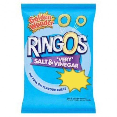 Golden Wonder Ringos Salt & Vinegar 20 g