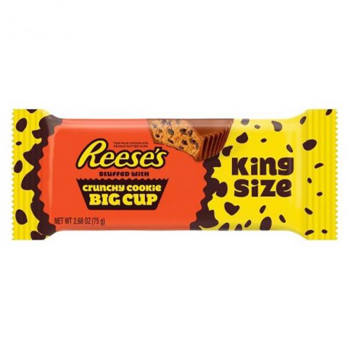 Reese's Crunchy Cookie Big Cups King Size 75 g