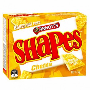 Arnott's Cheddar Shapes 175 g