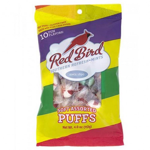 Red Bird Assorted Fruit Puffs 113 g