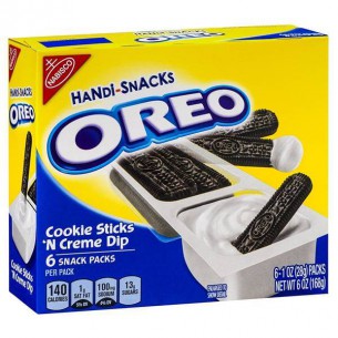 Oreo Cookie Sticks N Creme Dip 6 Pack - 168 g