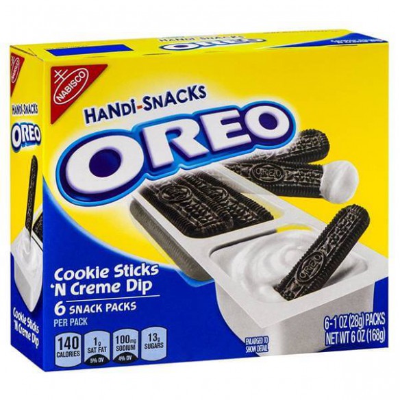 Oreo Cookie Sticks N Creme Dip 6 Pack - 168 g