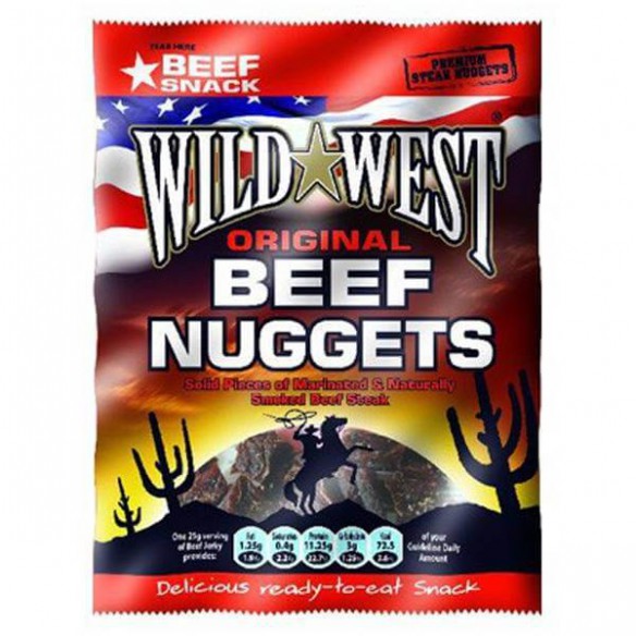 Wild West Beef Nuggets Original 25 g