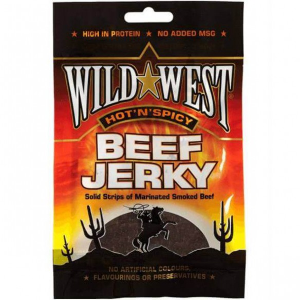 Wild West Hot & Spicy Beef Jerky 25 g