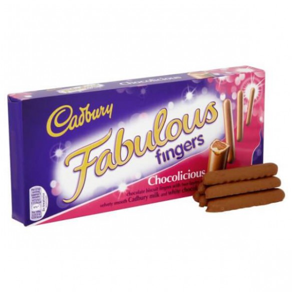Cadbury Fabulous Fingers 110 g