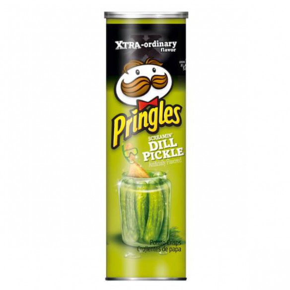 Pringles Screamin Dill Pickle 158 g
