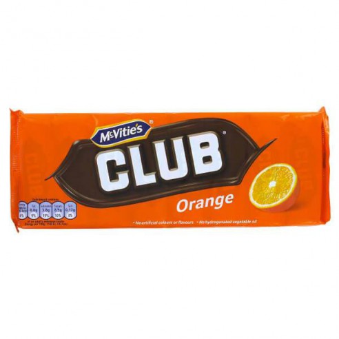 McVitie's Club Orange 6 Pack - 132 g