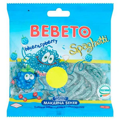 Bebeto Spaghetti Blue Raspberry 80 g