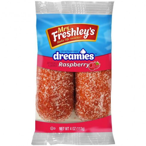 Mrs. Freshley's Raspberry Dreamies 113 g