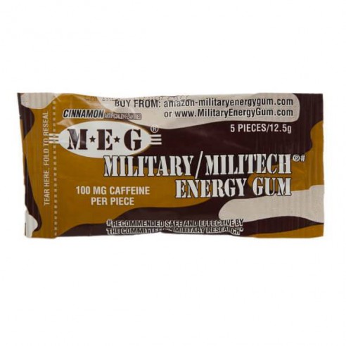 Military Cinnamon Energy Gum 13 g
