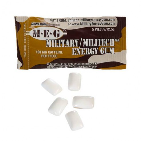 Military Cinnamon Energy Gum 13 g