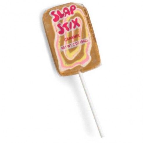 Necco Stark Slapstick Caramel Pops 19 g