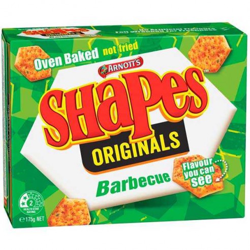 Arnott's Shapes Barbecue 175 g