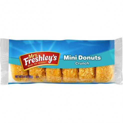 Mrs. Freshley's Crunch Mini Donuts 96 g