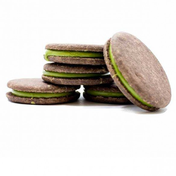 Meiji Rich Matcha Cream Biscuits 96 g