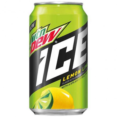 Mountain Dew Ice Lemon Lime 355 ml