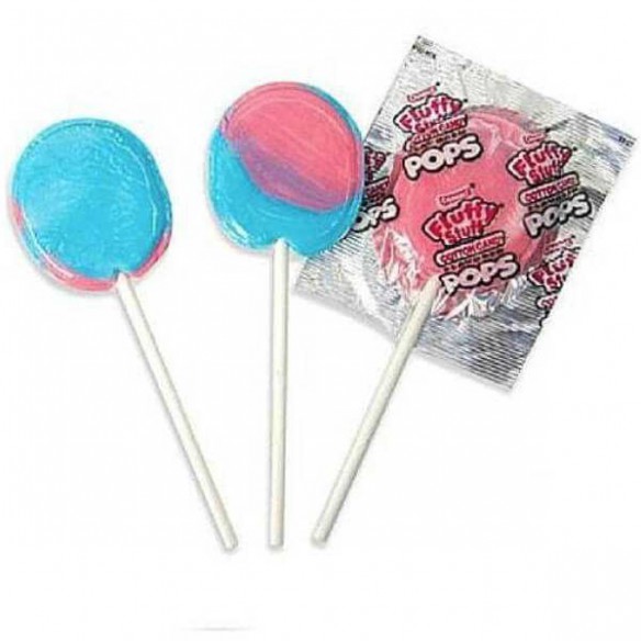 Fluffy Stuff Cotton Candy Pops 18 g