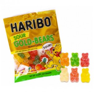 Haribo Sour Gold Bears 127 g 2