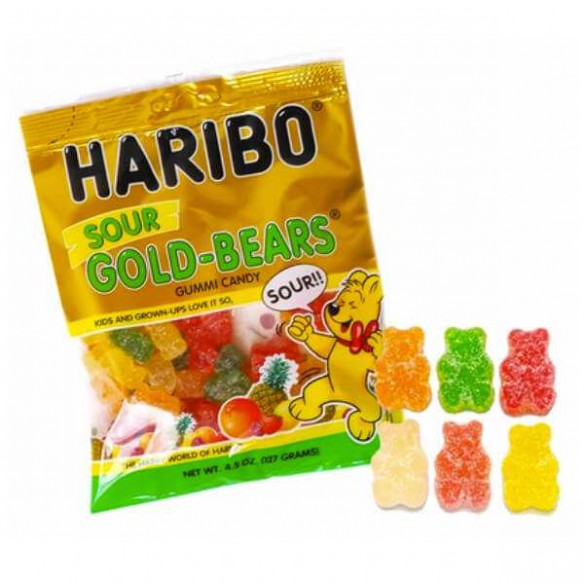 Haribo Sour Gold Bears 127 g