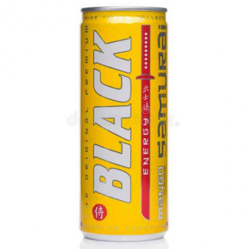 Black Energy Samurai Mango Drink 250 ml