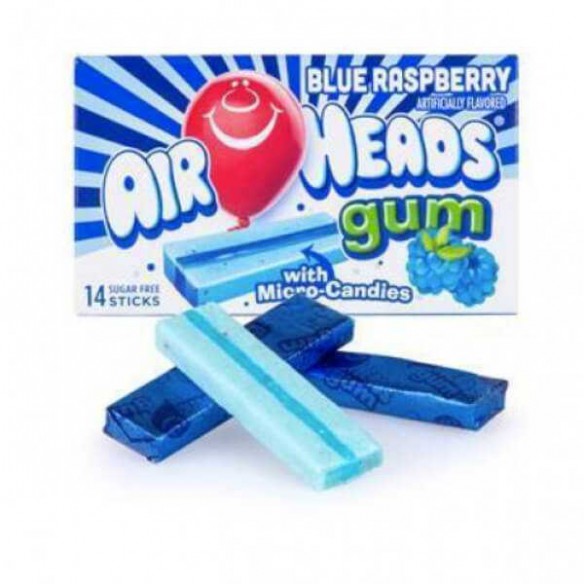 Airheads Bubble Gum Blue Raspberry 34 g