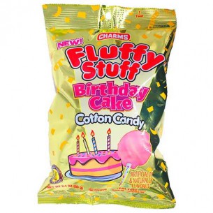Fluffy Stuff Birthday Cake Cotton Candy 60 g