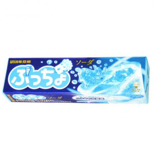 UHA MIKAKUTO Puccho Soda Chewy Candy Puccho Stick Soda 50 g