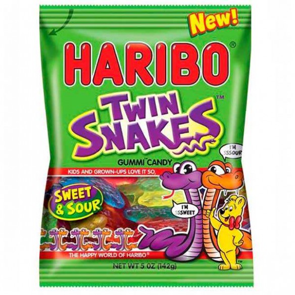 Haribo Twin Snakes 142 g