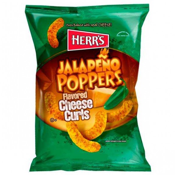 Herr's Jalapeno Cheese Curls 198.5 g