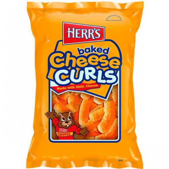 Herr's Baked Cheese Curls 198.5 g