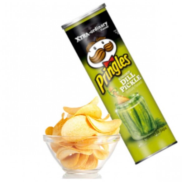 Pringles Screamin Dill Pickle 158 g