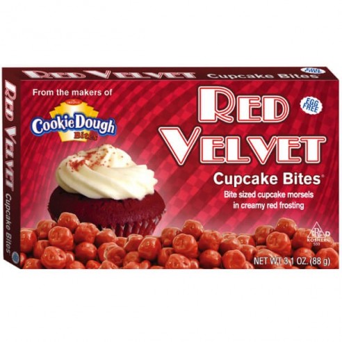Cookie Dough Red Velvet Cupcake Bites 88 g