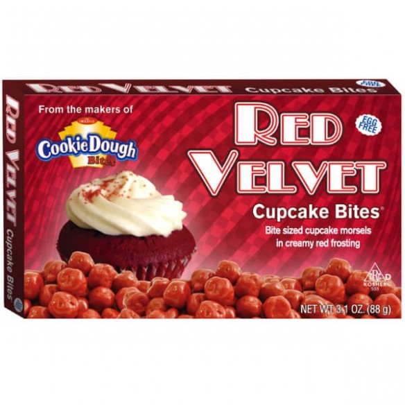 Cookie Dough Red Velvet Cupcake Bites 88 g