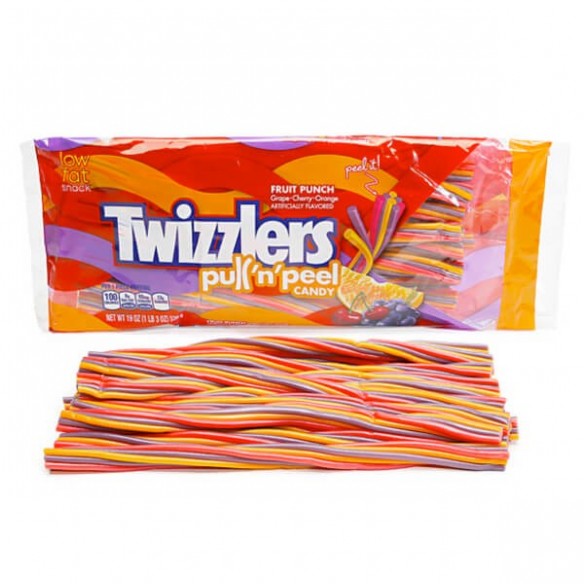 Twizzlers Fruit Punch Pull-N-Peel 340 g