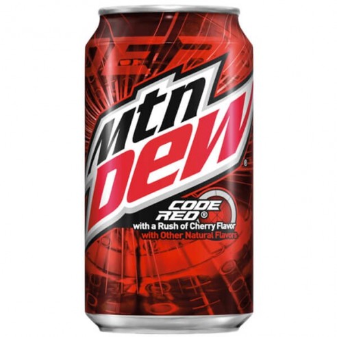 Mountain Dew Code Red 355 ml
