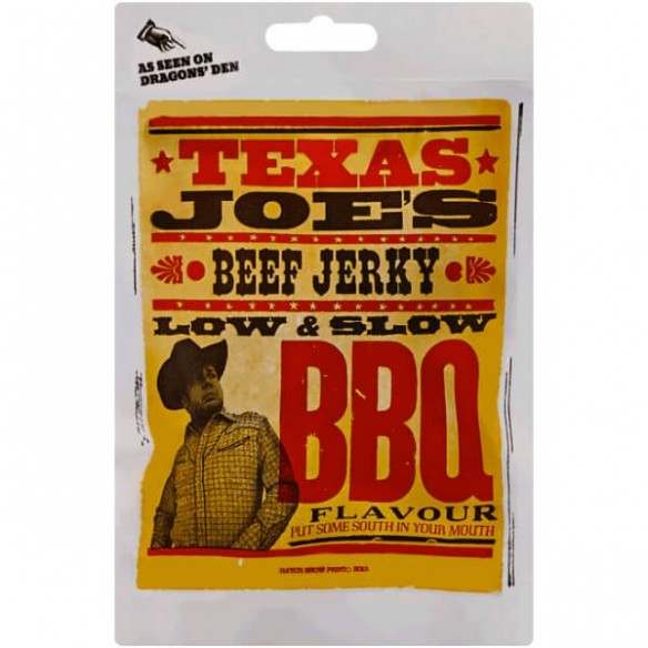Texas Joe's Low & Slow BBQ Beef Jerky 25 g
