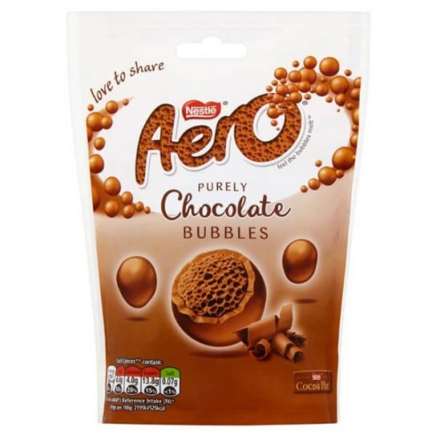 Aero Bubbles Milk Chocolate Pouch 102 g