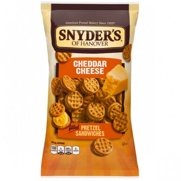 Snyder's of Hanover Pretzel Sandwiches Cheddar Cheese 60.2 g