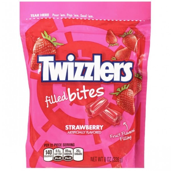 Twizzlers Filled Bites Strawberry 226 g