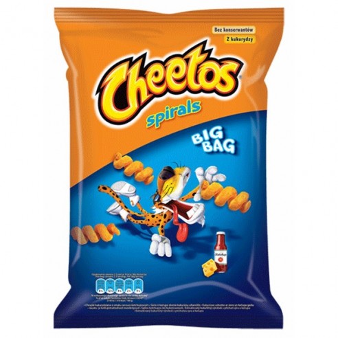Cheetos Spirals Ketchup Big Bag 80 g