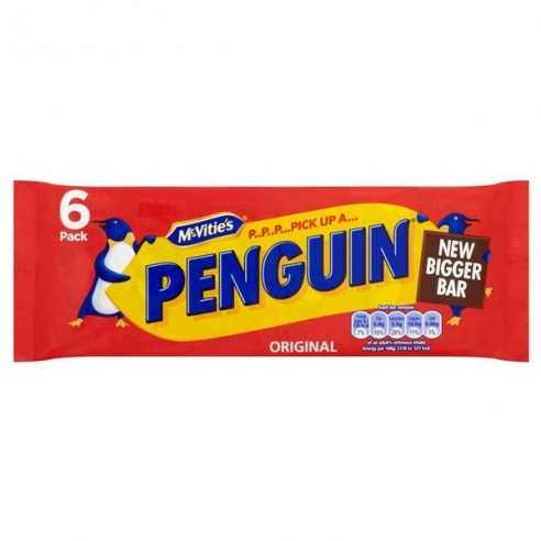 McVities Penguin 6 Pack - 147.6 g