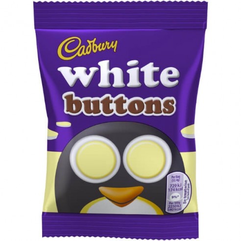 Cadbury White Buttons 33 g
