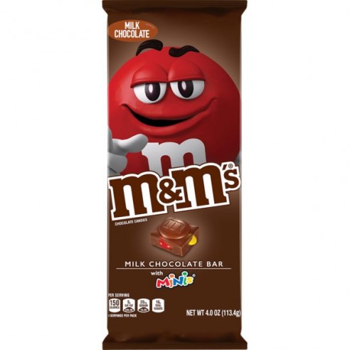 M&M's Milk Chocolate Bar 113.4 g