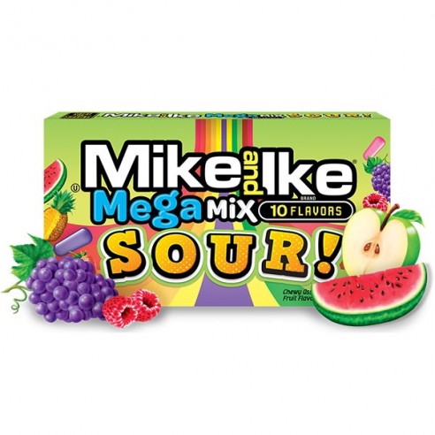 Mike and Ike Mega Mix Sour! 141 g
