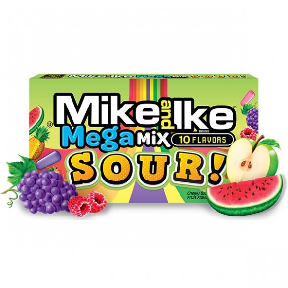 Mike and Ike Mega Mix Sour! 141 g
